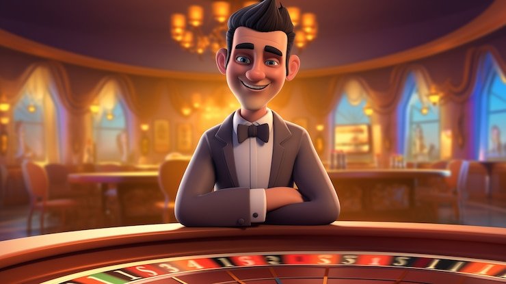 Tampilan antarmuka permainan Poker Indonesia di suka slot dengan meja kartu dan opsi pembayaran DANA serta OVO